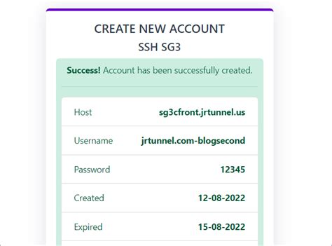 Create Now. . Ssh cloudfront account